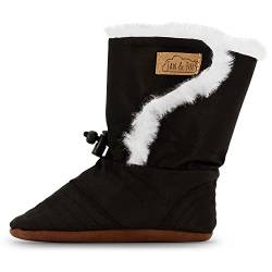 Jan & Jul Fleece-Lined Baby Winter Booties for Girls and Boys (Black, Size: Small Infant) von Jan & Jul