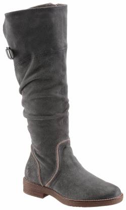 Große Größen: Be Natural Stiefel, grau, Gr.36 von Jana