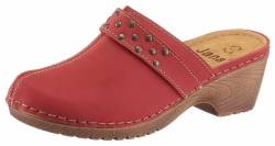 Große Größen: Jana Clog, rot, Gr.37 von Jana