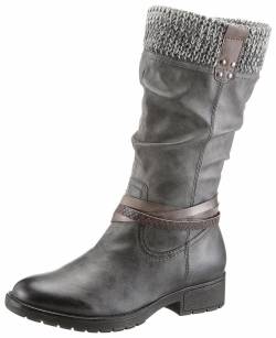 Große Größen: Jana Stiefel, grau, Gr.38 von Jana