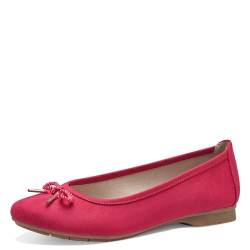 Jana Damen Ballerinas Elegant Vegan, Rosa (Fuxia), 37 EU von Jana