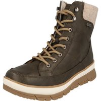 Jana Damen H-Weite Winter Stiefel Tex 8-26271-29 Schnürboots Reißverschluss, Wasserabweisend von Jana