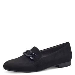 Jana Damen Slipper mit Blockabsatz Vegan, Schwarz (Black), 39 EU von Jana