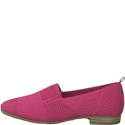 Jana Damen Slipper mit Strukturmuster Vegan, Fuchsia 1 (Rosa), 39 EU von Jana