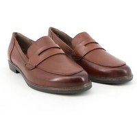 Jana Jana Damen Slipper Cognac Leder - 8-24200-27-327 Slipper von Jana