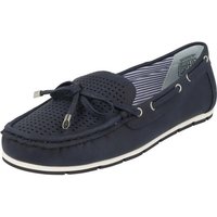 Jane Klain 242-788 Damen Sommer Freizeit Schuhe Slipper Mokassin Schleife, gepolstert von Jane Klain