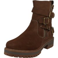 Jane Klain 254-603 Damen Schuhe Winter gefüttert Tex Braun Stiefelette von Jane Klain