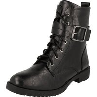 Jane Klain Damen Schuhe Boots Stiefel 252-793 Schwarz Reißverschluss Stiefelette von Jane Klain