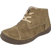 Jane Klain Damen Schuhe Mid-Cut Halbschuhe Sneaker gefüttert 252-604 Grün Schnürschuh von Jane Klain