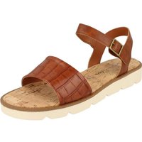 Jane Klain Damen Schuhe Sandale Sandalette 282-522 mit Schnalle in 2 Farben Riemchensandalette von Jane Klain