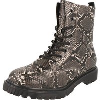 Jane Klain Damen Schuhe Stiefel 252-490 Snakedesign Reißverschluss Schnürboots von Jane Klain