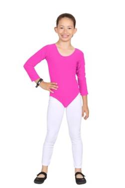 Janisramone Mädchen Kinder Lange Ärmel Gymnastik Tanz Ballett Bodysuit Uniform Turnanzug Top 3-14 Jahre von Janisramone