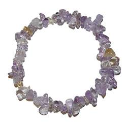 Ametrin Splitter Armband Kombination aus Amethyst und Citrin von Janni-Shop-Splitter Ketten und Armbänder