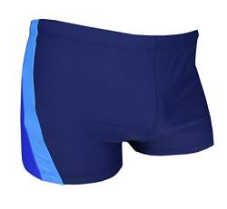 Jaonifer Herren Badeboxer, Größe 52 (XL), Farbe Blau (Dark-Blue & Blue) von Jaonifer