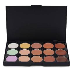 JacCherry Concealer Palette Abdeckcreme Camouflage Kosmetikum mit 15 Farben Mode - Perfekt für tägliche Make up #1 von JasCherry