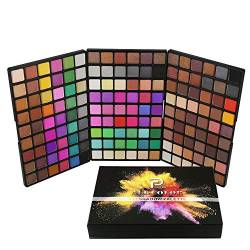 JasCherry 162 Farben Lidschatten Makeup Palette - Augenschatten Pulver Professional Make Up Kosmetik - Satte Farben Eyeshadow Palette Kit von JasCherry