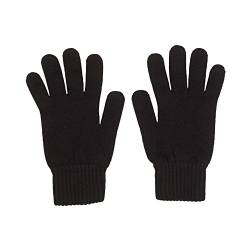 100% Kaschmir Herren Handschuhe hergestellt in Schottland (schwarz) von Jasmine Silk