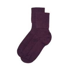 JASMINE SILK Damen Kaschmir Cashmere Socken Lila von Jasmine Silk