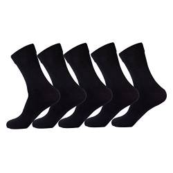 Jasmine Silk Thermosocken für Damen, 100 % Seide, Einheitsgröße (36-40), 5 Paar, Schwarz von Jasmine Silk