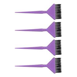 Jauarta 4 Stück Haarfärbepinsel, Waschbar, Wiederverwendbar, Professioneller Farbtönungs-Applikator, Haarfärbepinsel für den Schönheitssalon zu Hause von Jauarta