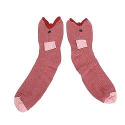 Lange Socken für Männer und Frauen, Weiche Baumwolle, Warm, Bequem, Niedliche Weihnachtssocken für den Winter von Jauarta