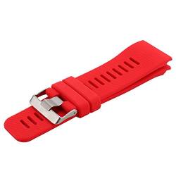 Weiches Silikonarmband Ersatzband für Garmin Vivoactive HR Sportuhr (Rot) von Jauarta