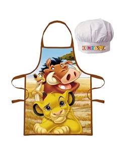 Javoli Disney König der Löwen Kochschürze-Set Koch-Set Kinder Koch-Set The Lion King Apron and Chef Hat von Javoli