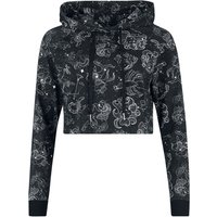 Jawbreaker Kapuzenpullover - Zodiac Constellaion Cropped Hoodie - XS bis XXL - für Damen - Größe L - multicolor von Jawbreaker