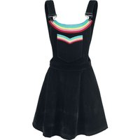 Jawbreaker Kurzes Kleid - Double Rainbow Dress - S bis XXL - für Damen - Größe L - schwarz von Jawbreaker