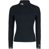 Jawbreaker Sweatshirt - Avoid Turtle Neck Sweater - XS bis XL - für Damen - Größe XL - schwarz von Jawbreaker