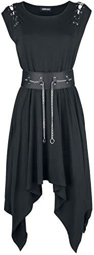 Jawbreaker Vampire Midi Dress Frauen Mittellanges Kleid schwarz 4XL von Jawbreaker