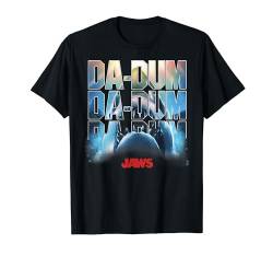 Jaws Da-Dum Da-Dum Da-Dum Build-Up Fill Logo T-Shirt von Jaws