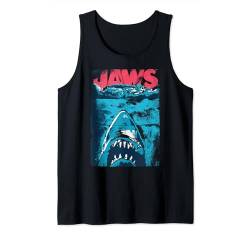 Jaws Distressed Folded Poster Logo Tank Top von Jaws