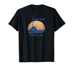 Jaws Jahrgang Amity Island T-Shirt von Jaws