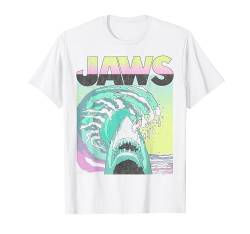 Jaws Retro Wave Poster T-Shirt von Jaws
