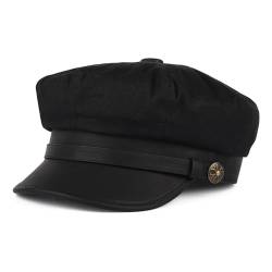 Jaxon & James Rebel Motorcycle Cap - Schwarz - M von Jaxon & James