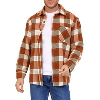 Jaylvis Karohemd Holzfällerhemd Flanell kariert Overshirt im Karomuster von Jaylvis