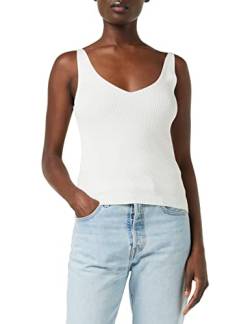 JDY Damen JDYNANNA S/L TOP KNT NOOS Trägershirt/Cami Shirt, Cloud Dancer, XL von JdY