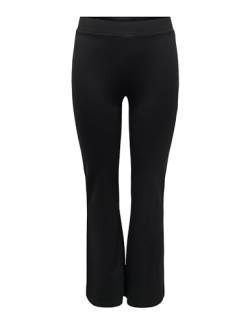 JDY Damen JDYPRETTY Flare Pant JRS NOOS Hose, Black, XS/34 von JdY