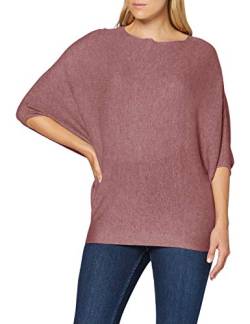 JDY Damen Jdynew Behave Batsleeve Pullov. Knt Noos, Wistful Mauve/Detail:melange, L von JdY