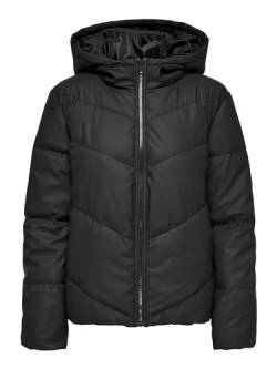 JdY Damen JDYARNHEM Water REP Short Puffa OTW NOOS Jacke, Black, S von JdY