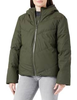 JdY Damen JDYARNHEM Water REP Short Puffa OTW NOOS Steppjacke, Forest Night, S von JdY