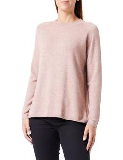 JdY Damen JDYMARCO L/S O-Neck Slit Pull KNT NOOS Strickpullover, Woodrose/Detail:Melange, XL von JdY