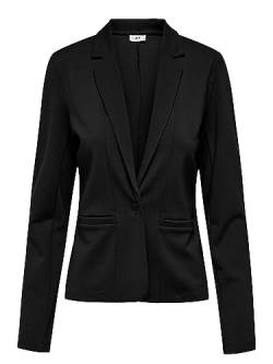 JdY Damen Jacke Blazer JDYPretty Damensakko mit Knopfverschluss 15306508 Black M von JdY