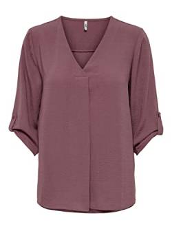 JdY Damen Jdydivya 3/4 Top Wvn Noos T-Shirt, Rose Brown, 36 EU von JdY