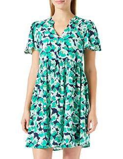 JdY Damen Jdystarr Life S/S V-Neck Dress WVN Noos Minikleid, Sky Captain/AOP:Jellybean Flowers, 40 EU von JdY