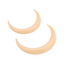 Mond-Haargabel-Set, Dekorativer ABS-Haarstab für den Täglichen Einkauf, Cosplays (Beige) von Jeanoko