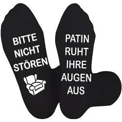 Jeasona Patentante Geschenk Socken Patentante Geschenk Geburtstag Geschenk Patentante Weihnachten Dankeschön Geschenke für Patentante für Die Beste Patentante Geschenk von Jeasona