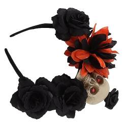 Gruseliges Stirnband, Langlebiges, Lichtbeständiges Halloween-Stirnband, Lebensecht für Halloween-Party (6107) von Jectse