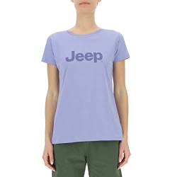 JEEP Damen J Großer Aufdruck J23S T-Shirt, Pale Amethyst/Lavand, X-Large von Jeep